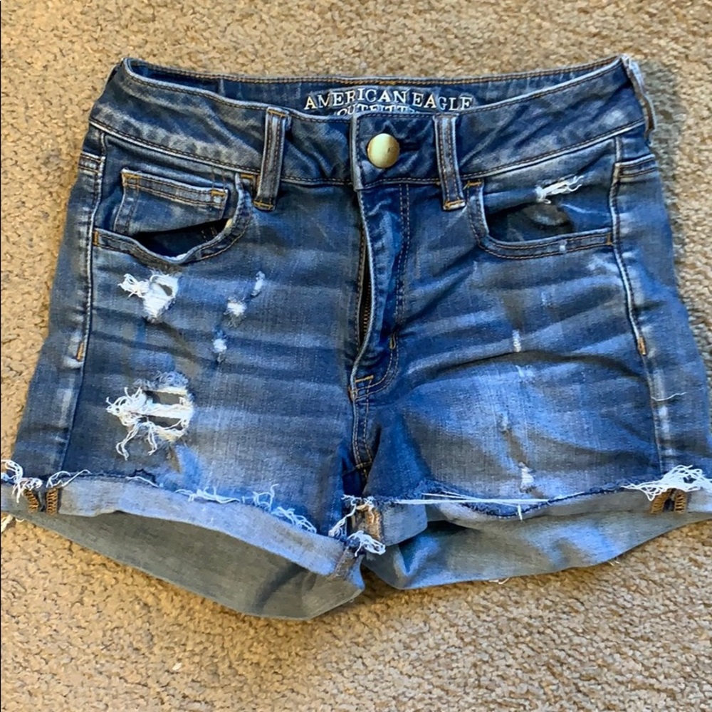American Eagle High Rise Shortie